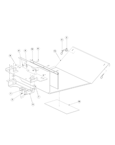Part Location Diagram of 02000433 Cub Cadet Floor Panel Assembly